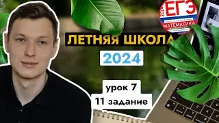 Урок 6. Графики, 11 задание. Летняя школа ЕГЭ