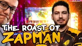 REACTING and ROASTING A FAIL COMPILATION OF ZAPMAN! - Smite