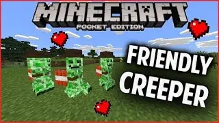 Minecraft PE 0.16 - Addons - CREEPER AMICI ❤ - [Z3nUs]