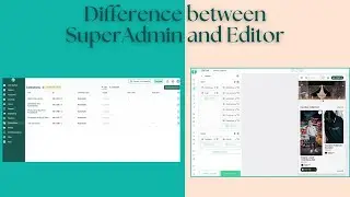 Difference between SuperAdmin and Editor?