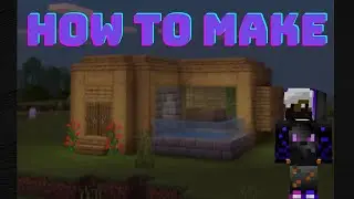 HOW TO MAKE A SMALL WOODEN HOUSE IN MINECRAFT | MRGAMER