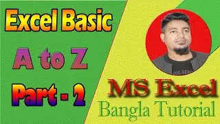 Excel tutorial for beginners Part-2 | BASAR360XL ACADEMY