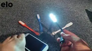 USB LED Light Lamp 180 Degree Adjustable Portable Flexible Light