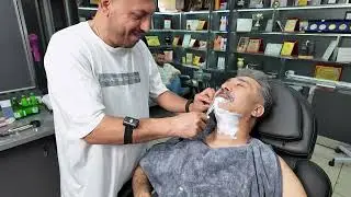 LEARN ASMR FROM ME!TRAINING SESSION WITH MY BARBER FRIEND BEARD TRIMMING! ​