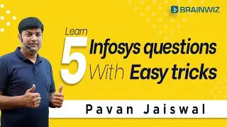 Infosys Previous Questions (Part 1) | Infosys | Logical Reasoning | crack capgemini | BRAINWIZ | # 1