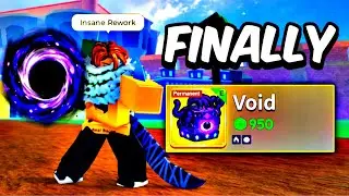 New Void Fruit UPDATE FINALLY HERE! Dark Rework + Trailer in Blox Fruits