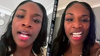 Claressa Shields after confronting Alycia Baumgardner RIPS her BAD!