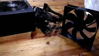 Блок питания ZALMAN MegaMax (TXll) [ZM500-TXII] - проверка на работоспособность