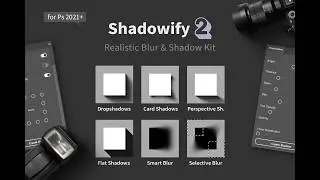 Creating realistic shadows and blurs in Adobe Photoshop with Shadowify 2