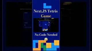 How to Create a Tetris Game in 1 Minute! 😱🎮