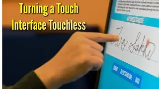 Intel RealSense TCS turns a Touch Interface Touchless | CES 2021