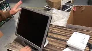 How to unfold Hp monitor stand adjustment L1750g L1740 L1940 L1950g LA1951g L1951g