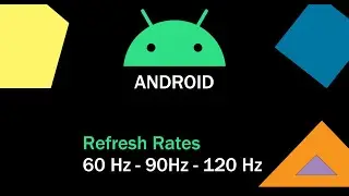 How to check android devices refresh rate | 60 Hz 90 Hz 120 Hz | Developer options