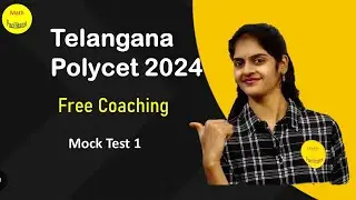 Polycet 2024 FREE coaching Mock test| Top Most Important questions| Previous year questions