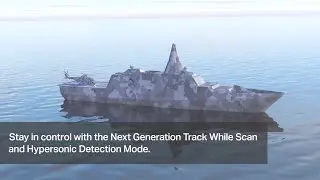 Saab - Sea Giraffe 4A Naval Radar Hypersonic Detection Mode [1080p]