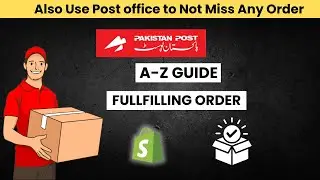 Post Office Orders Complete Process | How to fullfil Shopify Orders with Post office