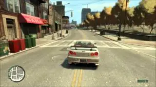 Gta IV | Full Settings | Nissan Skyline :)