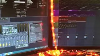 DMX LED strip controlled with FL Studio ZGE Visualizer ...