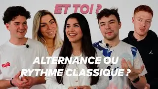 Et toi ? Tu choisis quoi ? 🤔 (Alternance VS rythme classique)