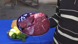 ЭТОТ РЕЦЕПТ ВЗОРВАЛ ИНТЕРНЕТ! Очень Вкусная, Сочная ПЕЧЕНЬ говяжья с картошкой в казане на костре.