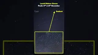 Leonid Meteor Shower Peaks On 17th - 18th November 