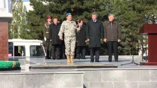 Открытие Мемориала "Павшим за Родину" после его реконструкции