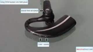 How to use Plantronics CS530 Wireless with Avaya 9608 IP Phone