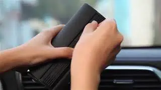 Purificador de Aire Interior para Auto 3-en-1 HEPA + PCO + Ionizador
