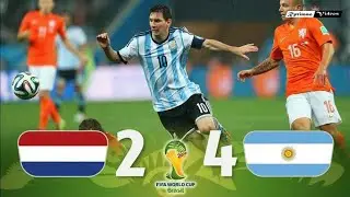 Argentina vs Netherlands Tiebreaker 2014 World Cup