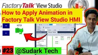 How to Apply Animation in Factory Talk View Studio HMI | Rockwell Automation | Sudark Tech