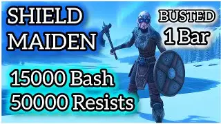 ESO BUSTED DK BASH! 🛡15k Bash🛡 PvP Build Update 49