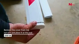 How to shorten barrier arm?