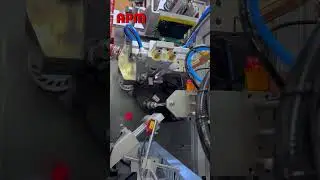 Syringe inner core automatic screen printing machine#apm #factory  #automatic#shorts