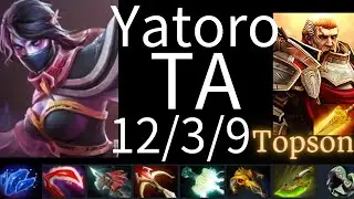 Yatoro Templar Assassin vs Zeus, Riki, PL, NS, Pangolier - dota2