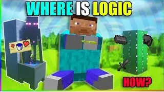 All Minecraft Logic In one Video #1||Minecraft #minecraft