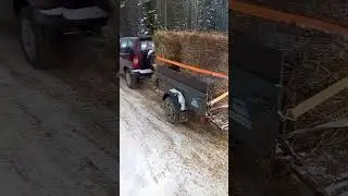 Поездка за сеном.