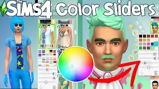This mod adds COLOR SLIDERS to The Sims 4! (Mod Showcase)