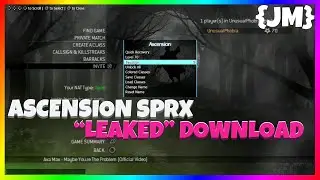 [MW2/PS3] Ascension Pre Game + Host SPRX Menu Leaked / Free Download! (Updated Version w/Old Source)