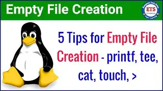 5 Tips to Create an Empty File in Linux / Unix | Linux Commands