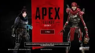 I got the Apex Legends code 100 error