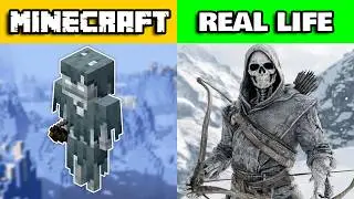 MINECRAFT MOBS VS REAL LIFE #18 | Super Realistic 4k