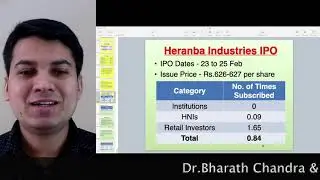 Heranba Industries IPO - Kannada - 24 Feb Update - Dr.Bharath Chandra & Mr.Rohan Chandra