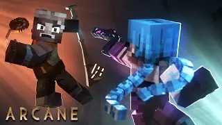 Ekko vs Jinx - Minecraft Animation