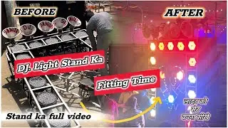 #video // D.J. Light Stand Ka Fitting Time // Night Dj setup 💃🏻🕺#viralvideo #vikky #boss