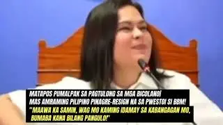 PBBM LUMABAS NA ANG PAGKA INCOMPETENT | TAGA BICOL 7 DAYS PA ANG AANTAYIN..