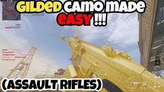 FASTEST Gilded Assault Rifle Camo Guide MW3