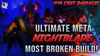 ULTIMATE META NIGHTBLADE PvP BUILD! 💀 INSANE DAMAGE | SOLO & GROUP BUILD 💀 ESO NB Build