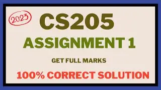 CS205 Assignment 1 solution || Fall 2023