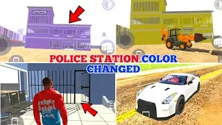 Police Station Colour Changed😱💯 All New Secret Cheat Codes in Indian Bikes Driving 3D |Harsh in Game