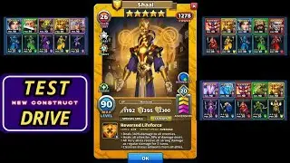 Empires and Puzzles Shaal Test Drive - Amazing Construct - Shaal Testy